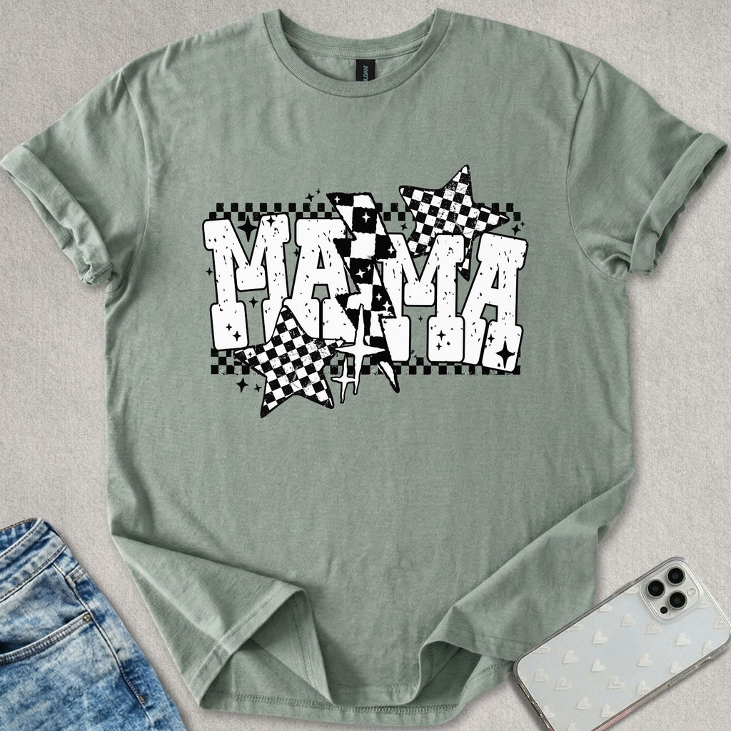 Checkered Mama T-shirt