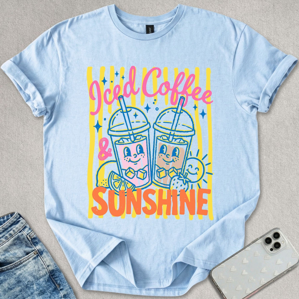 Iced Coffee & Sunshine T-shirt