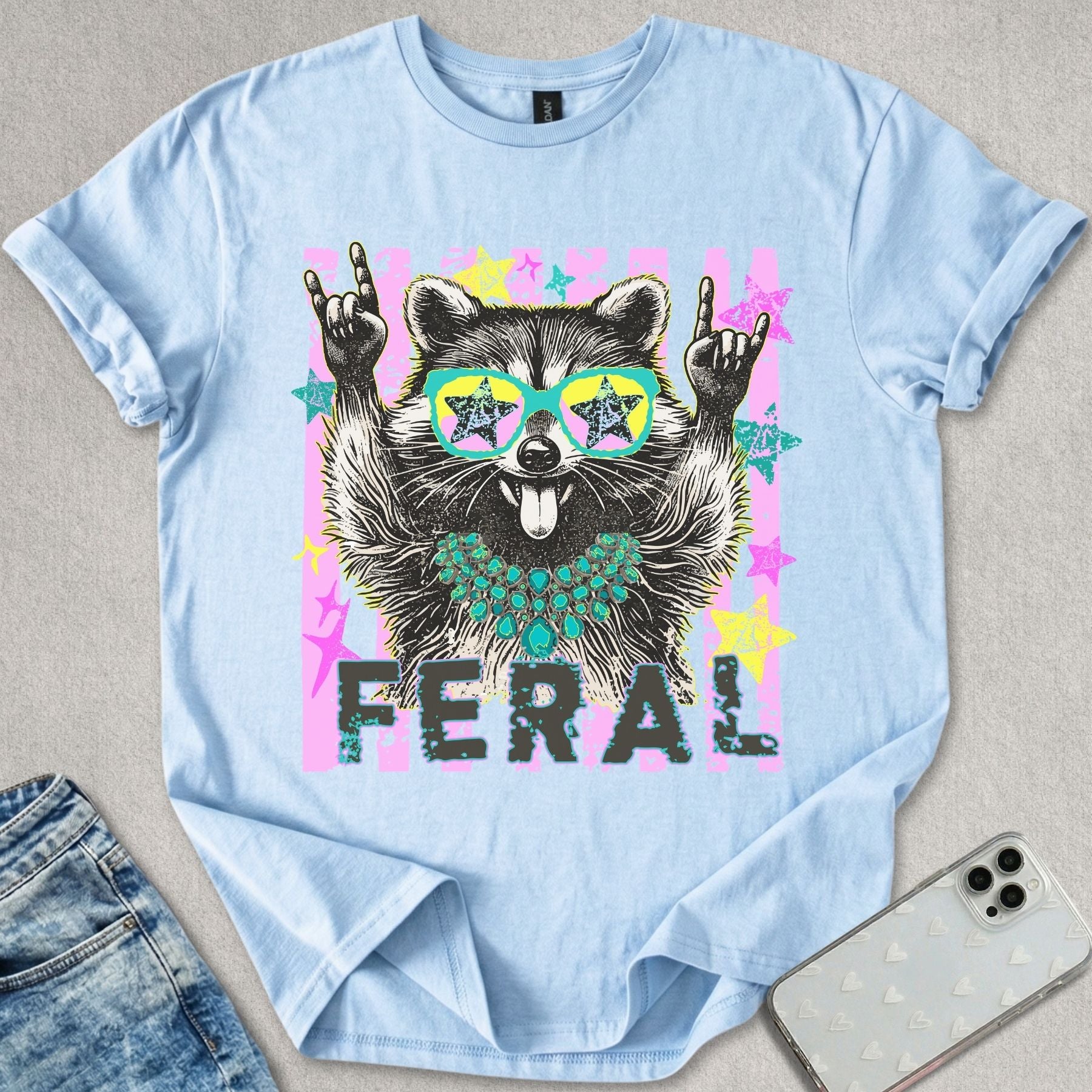 Feral Raccoon T-shirt