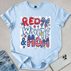 Red White & Mom T-shirt