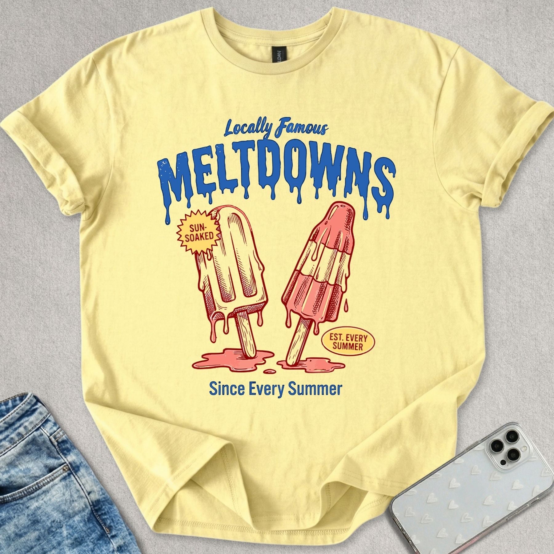 Locally Famous Meltdowns T-shirt