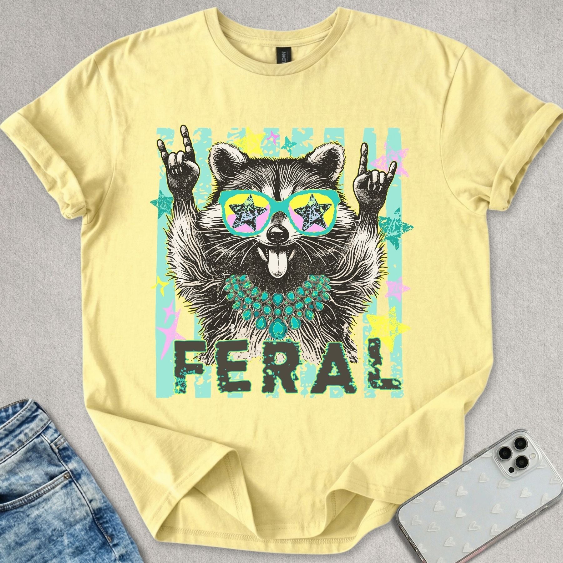 Feral Raccoon T-shirt