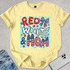 Red White & Mom T-shirt