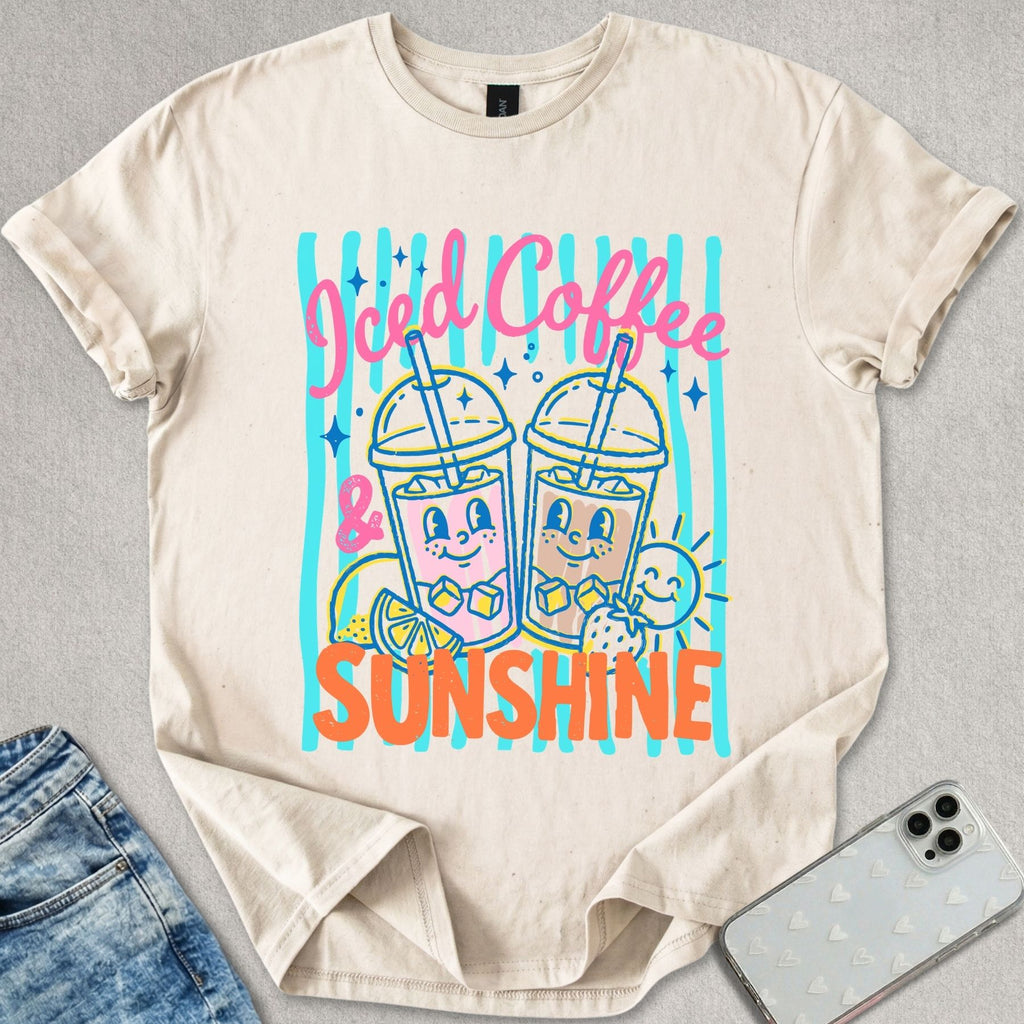 Iced Coffee & Sunshine T-shirt
