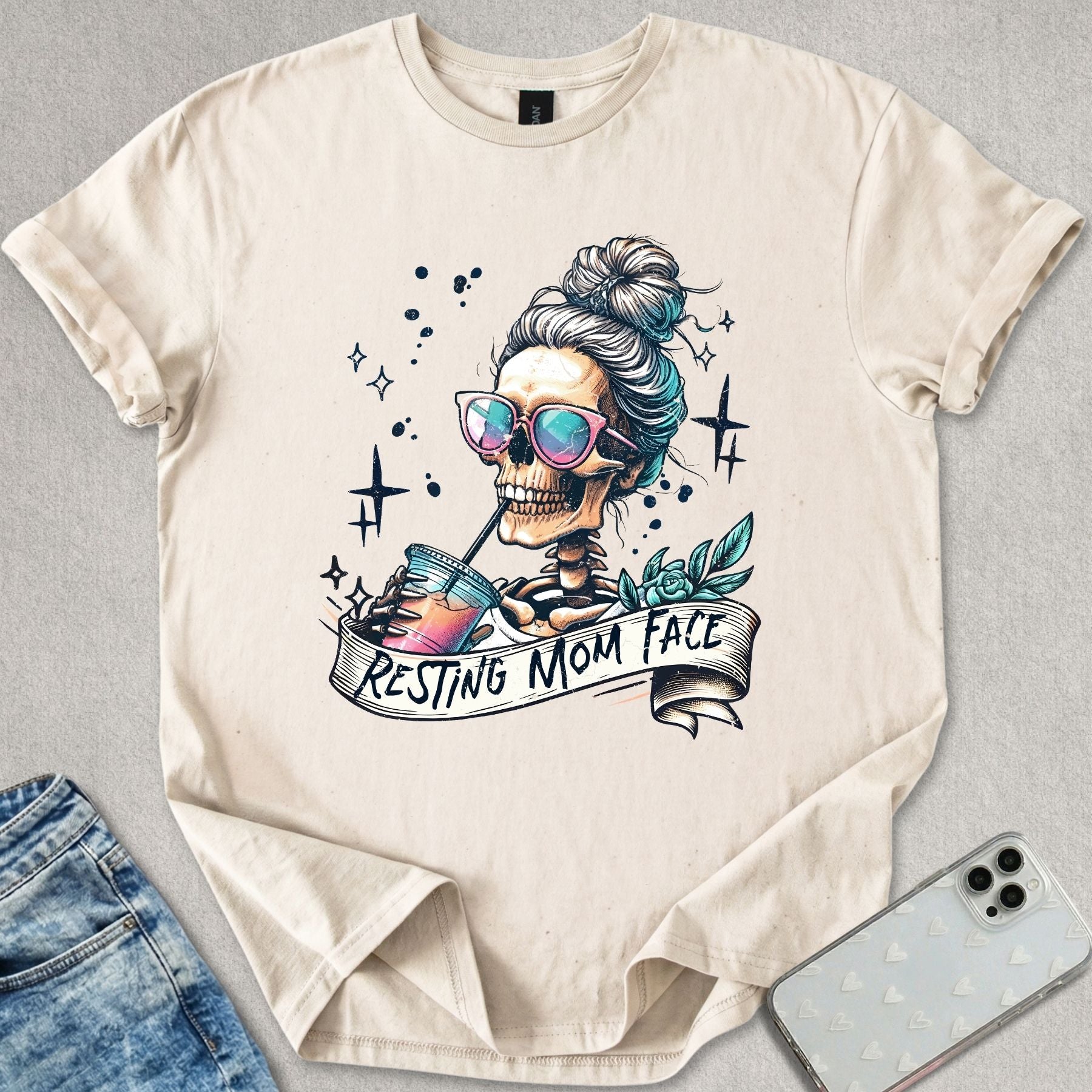 Resting Mom Face T-shirt