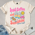 Iced Coffee And Sunshine T-shirt