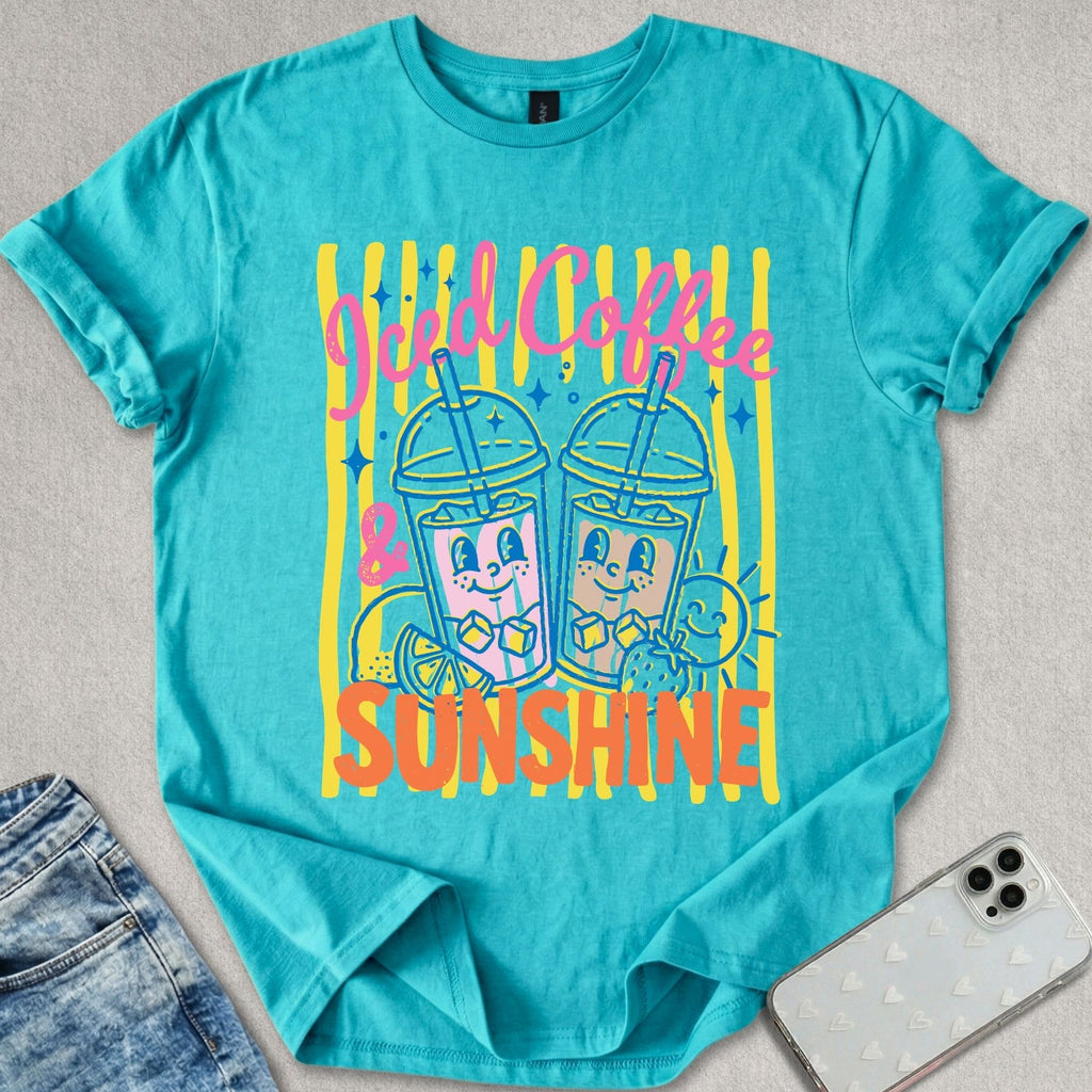 Iced Coffee & Sunshine T-shirt