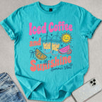 Iced Coffee And Sunshine T-shirt