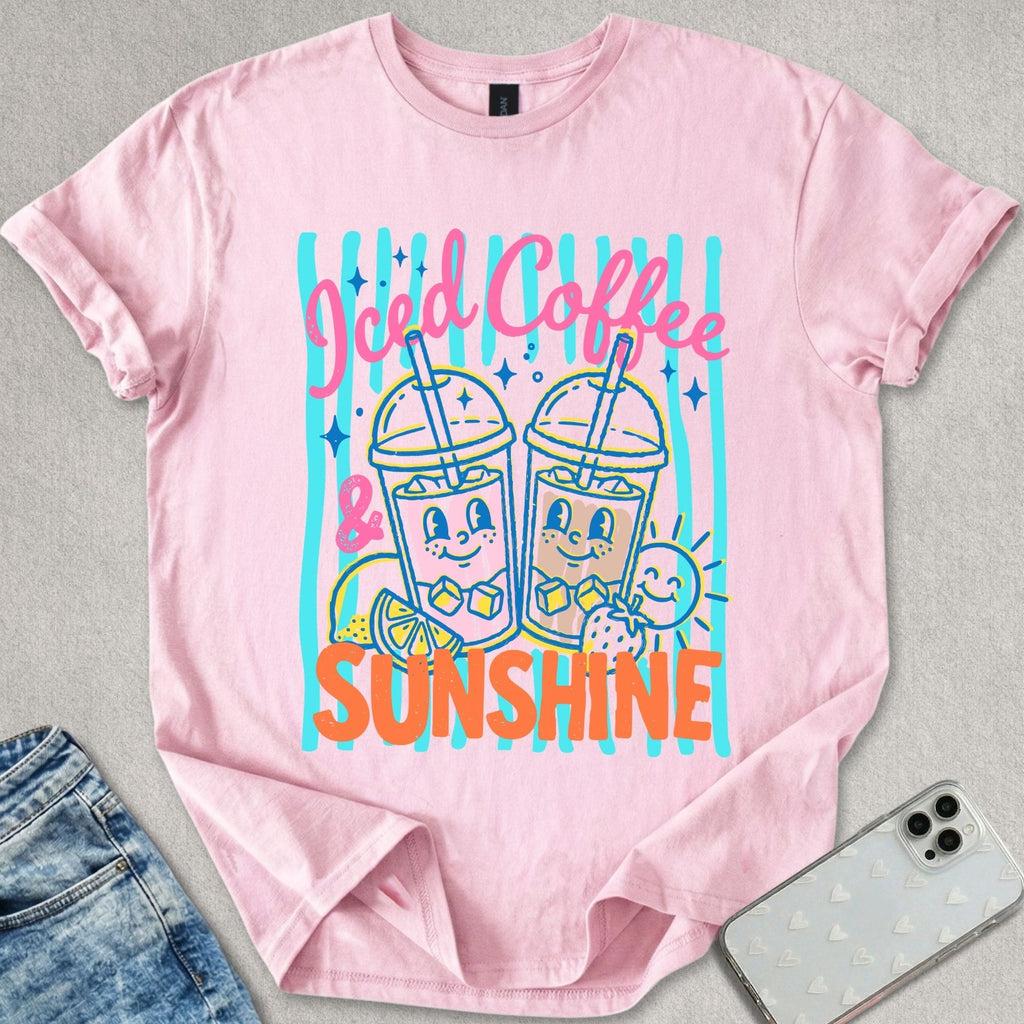 Iced Coffee & Sunshine T-shirt