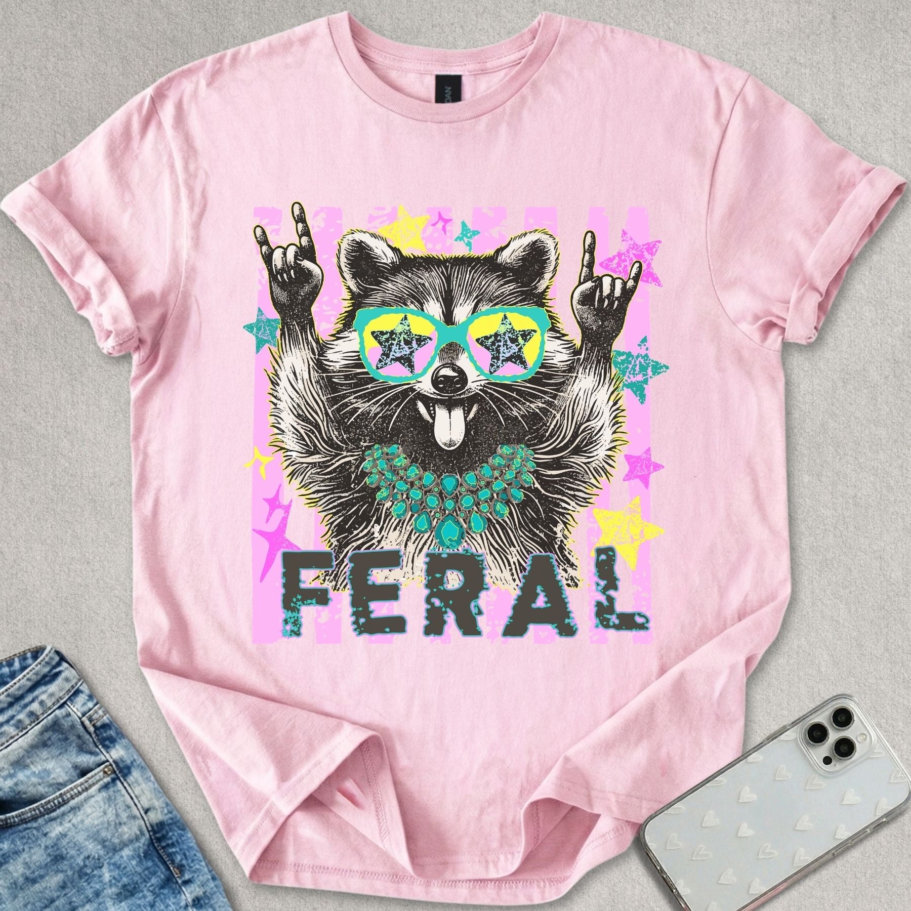 Feral Raccoon T-shirt