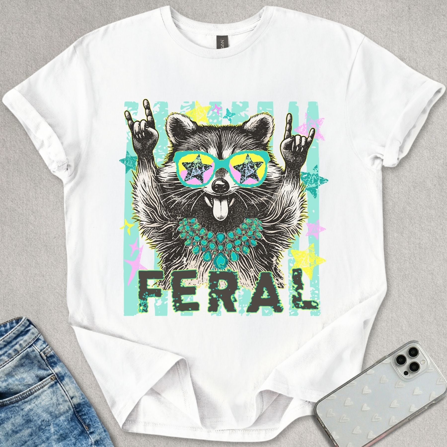 Feral Raccoon T-shirt