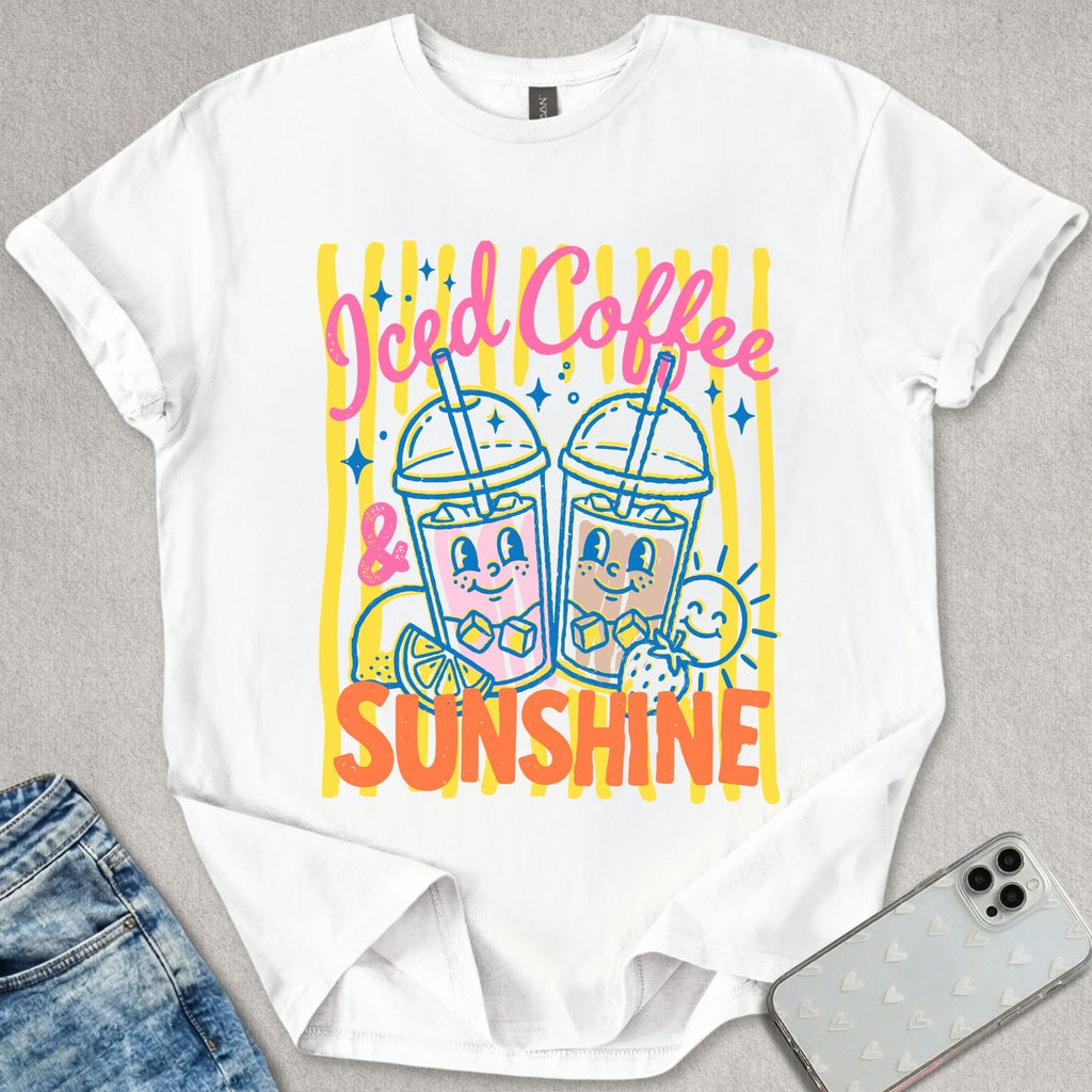 Iced Coffee & Sunshine T-shirt