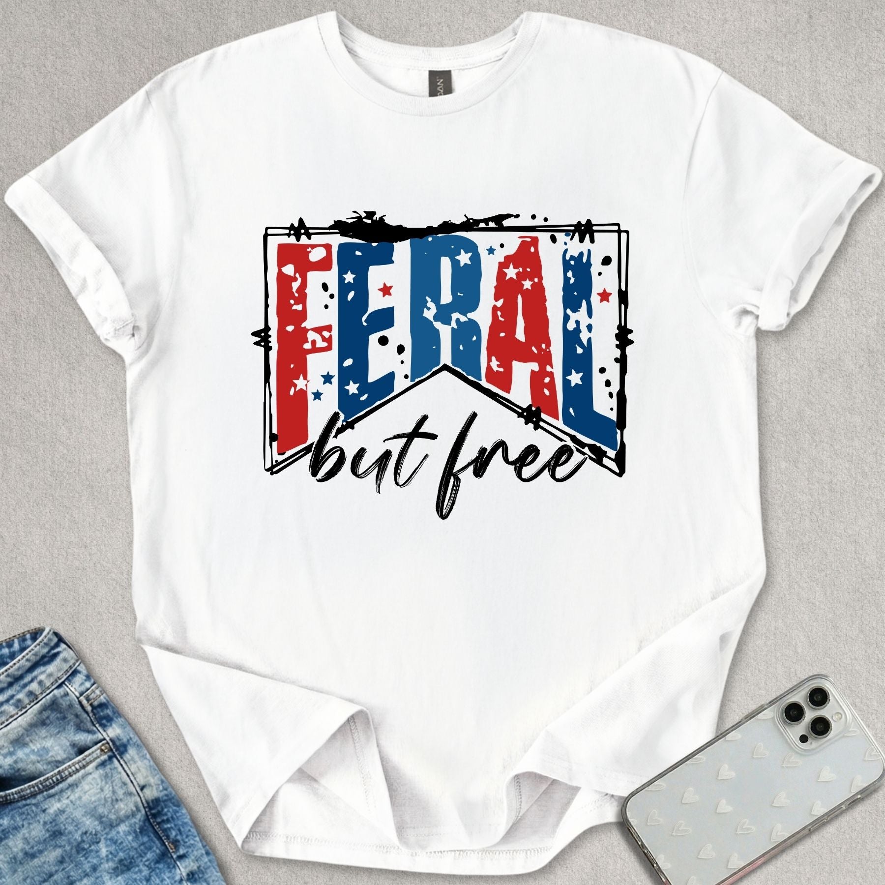 Feral But Free T-shirt