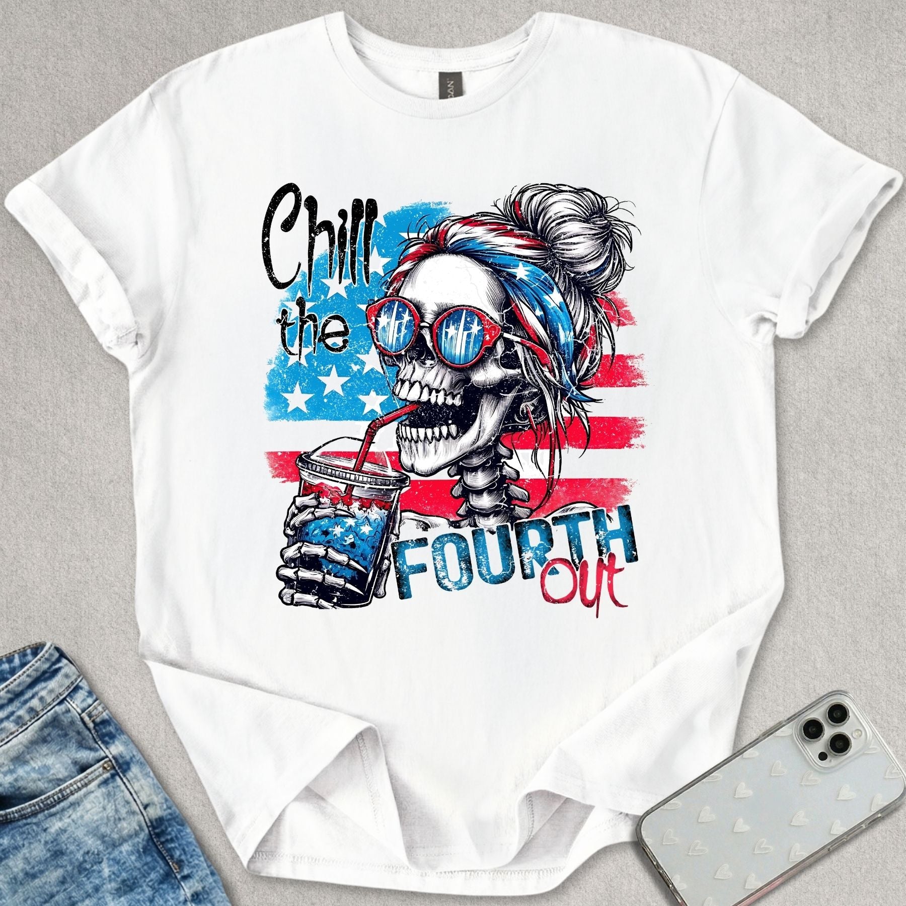 Chill The Fourth Out T-shirt