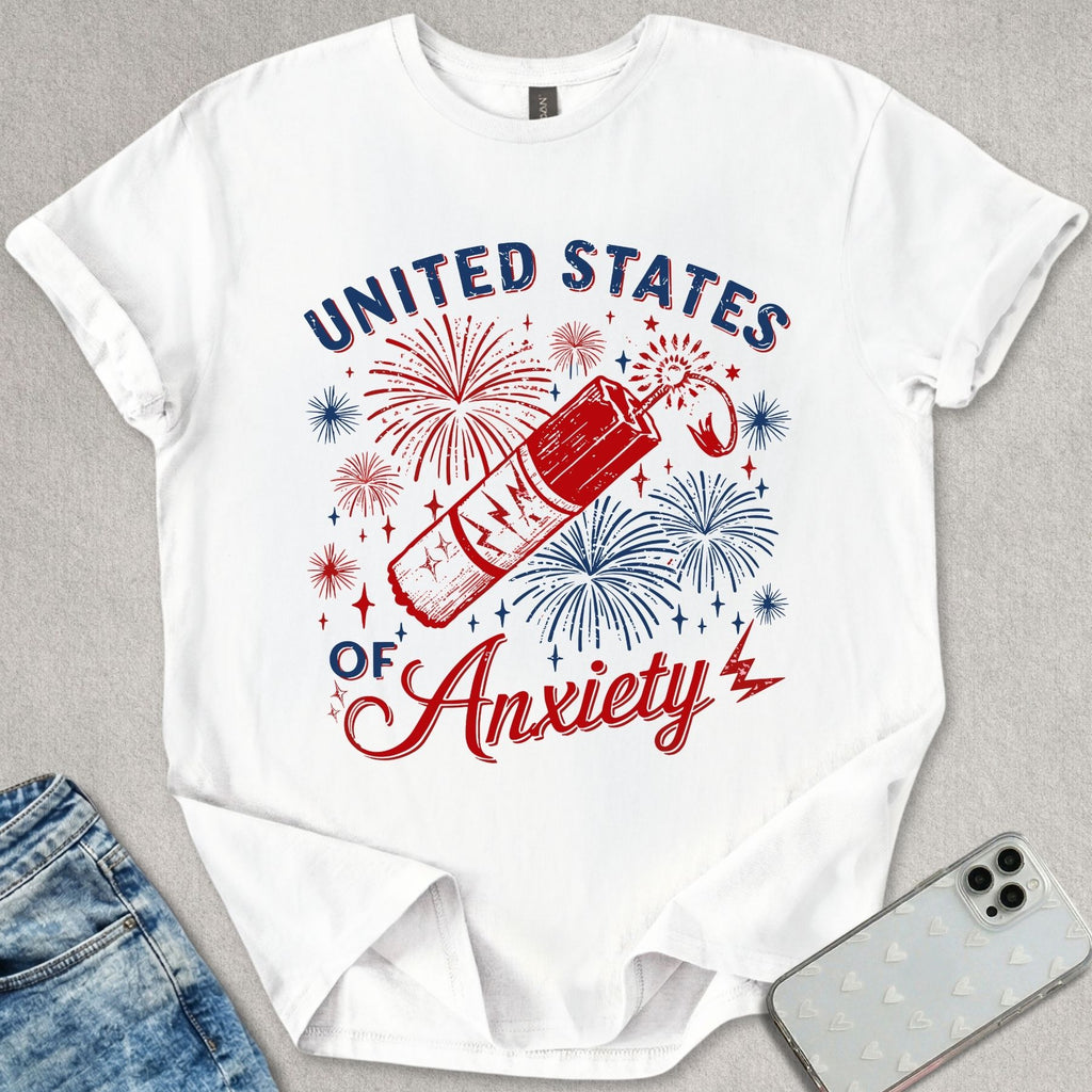 United States Of Anxiety T-shirt