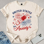 United States Of Anxiety T-shirt