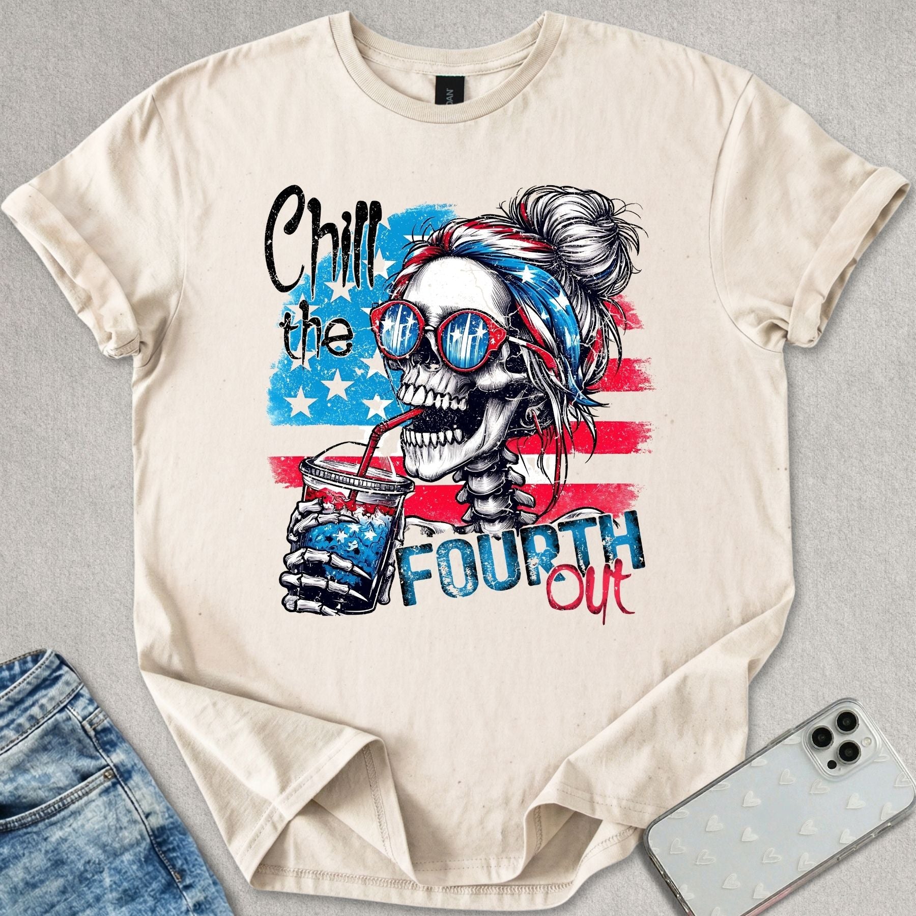 Chill The Fourth Out T-shirt