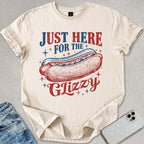 Here For The Glizzy T-shirt