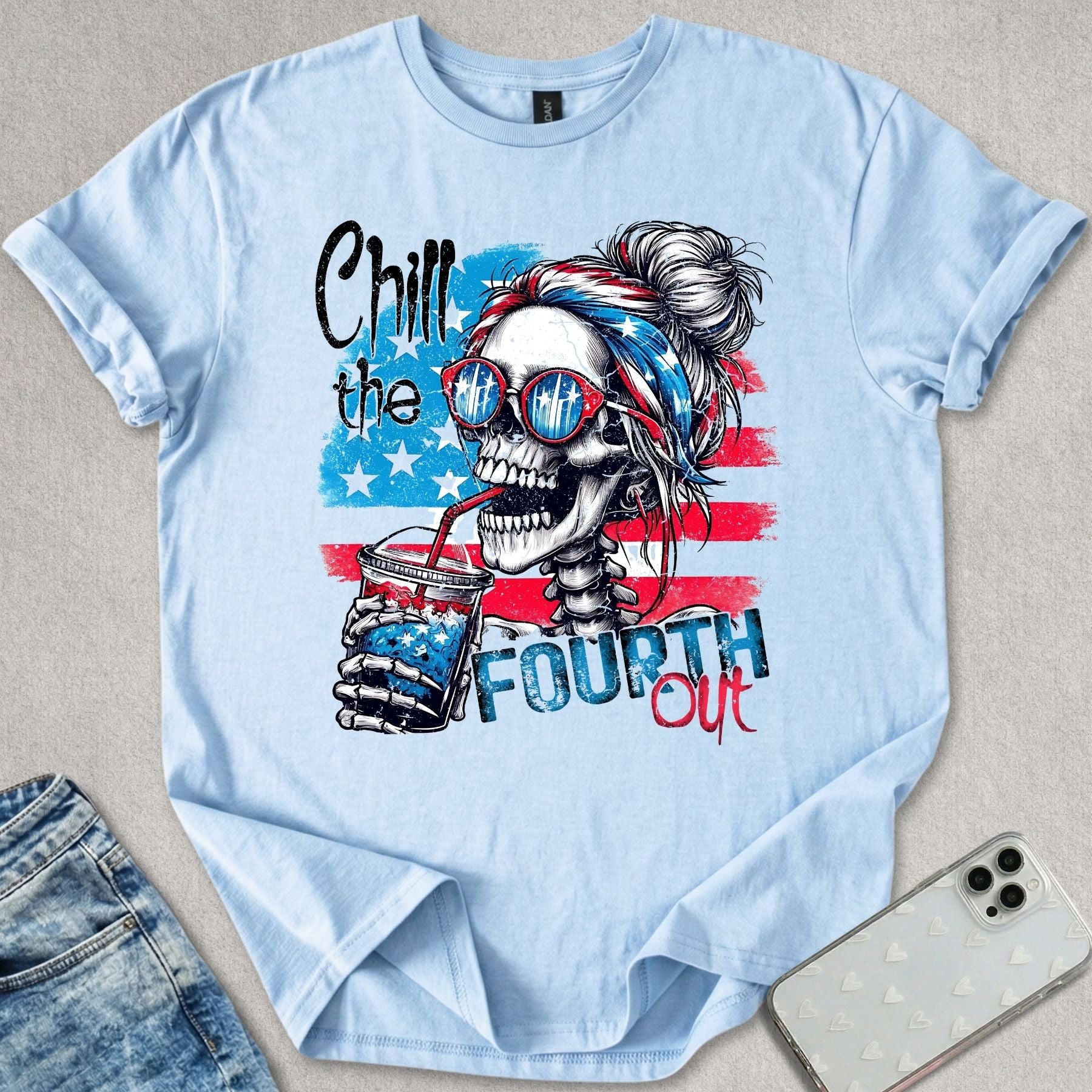 Chill The Fourth Out T-shirt