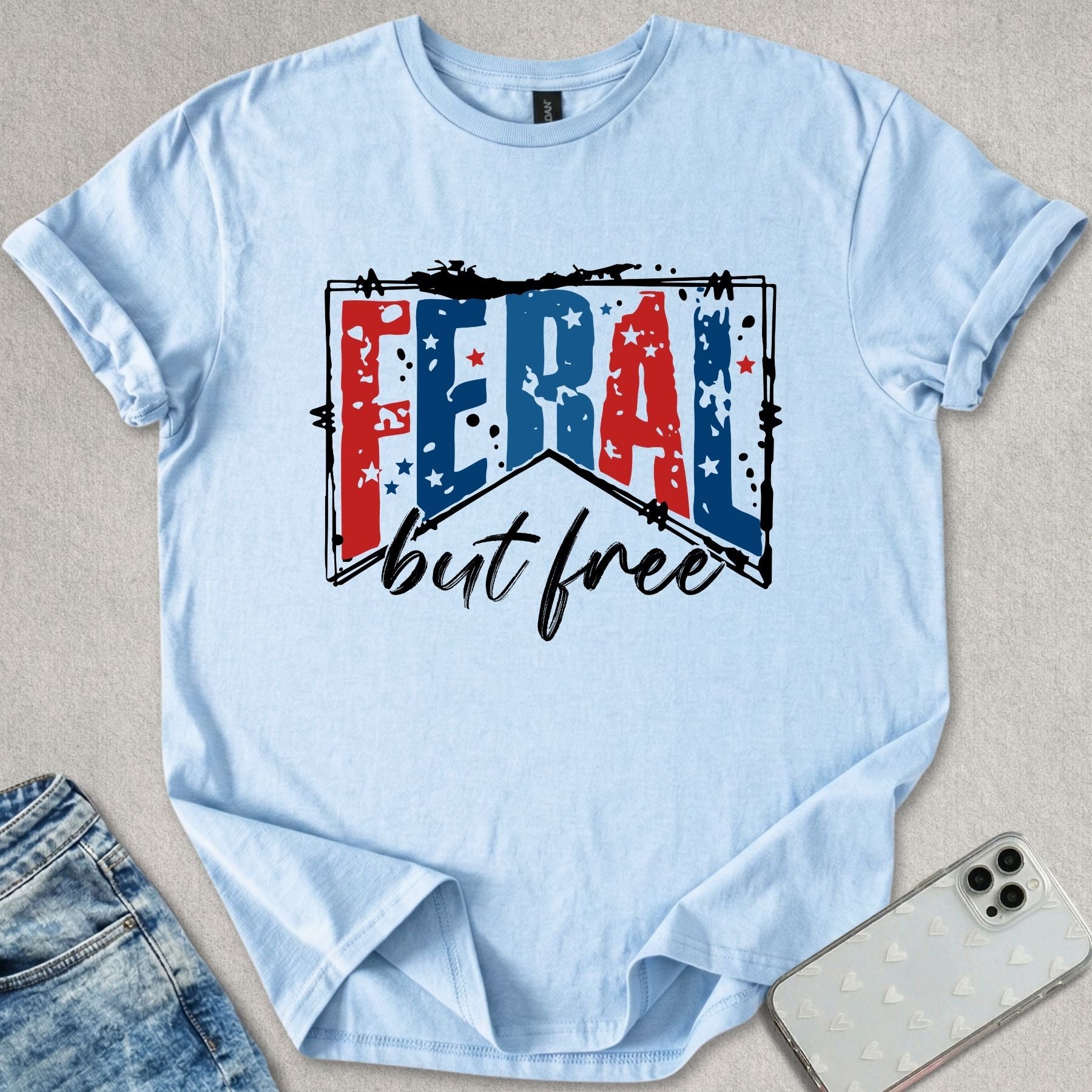 Feral But Free T-shirt