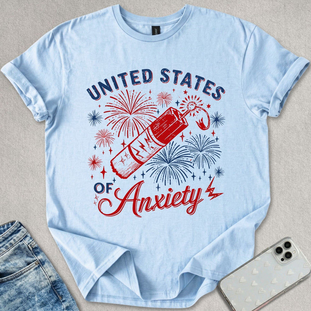 United States Of Anxiety T-shirt