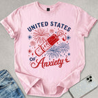 United States Of Anxiety T-shirt