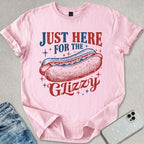 Here For The Glizzy T-shirt
