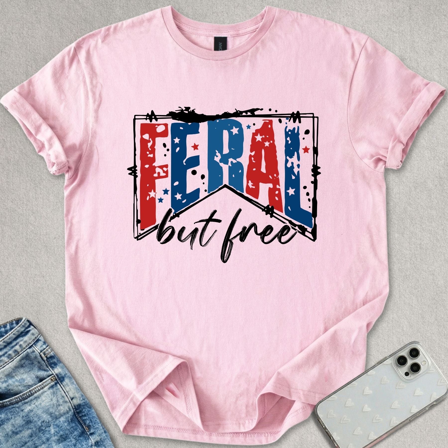 Feral But Free T-shirt