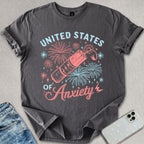 United States Of Anxiety T-shirt