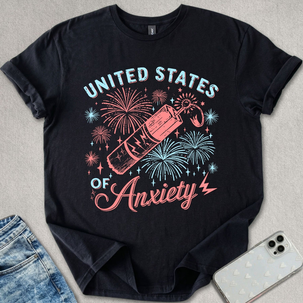 United States Of Anxiety T-shirt