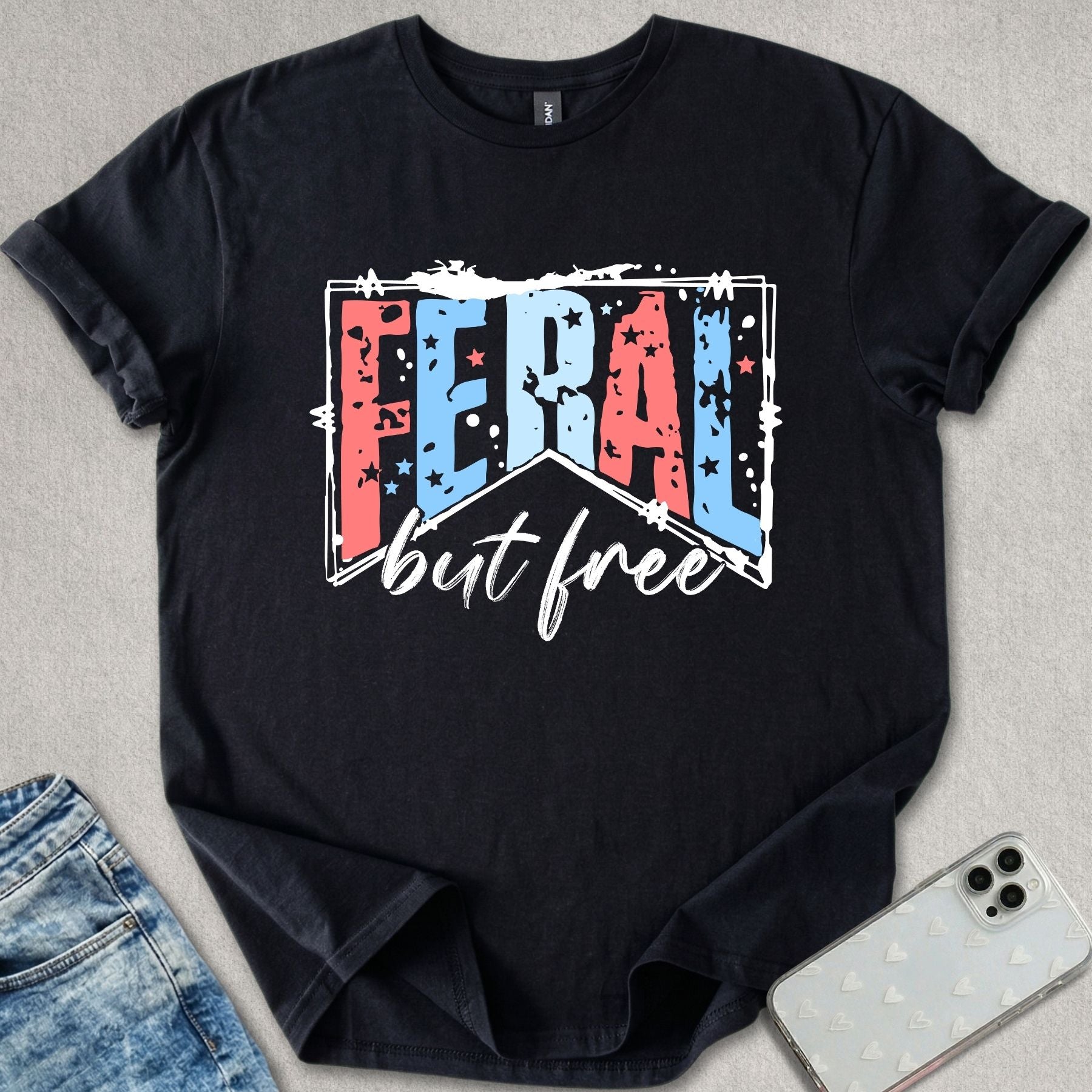 Feral But Free T-shirt