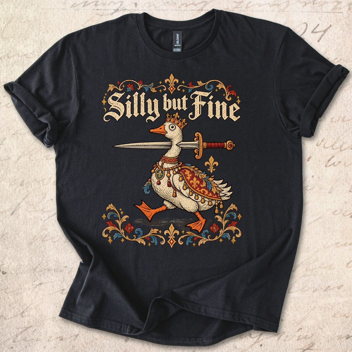 Silly And Fine Goose T-shirt
