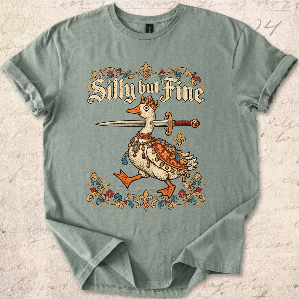 Silly And Fine Goose T-shirt