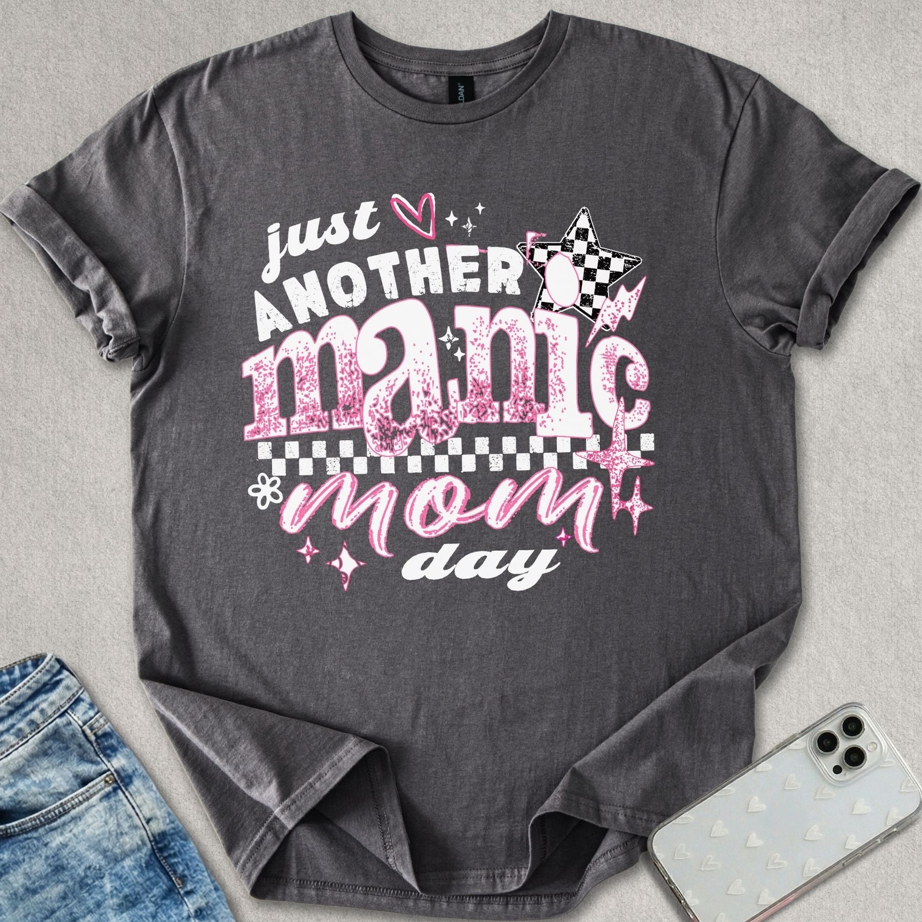 Manic Mom Day T-shirt