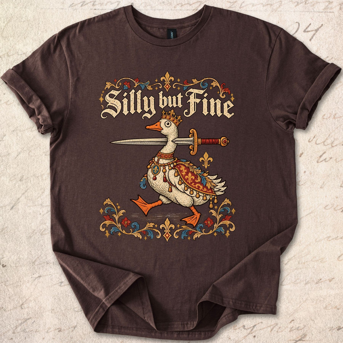 Silly And Fine Goose T-shirt
