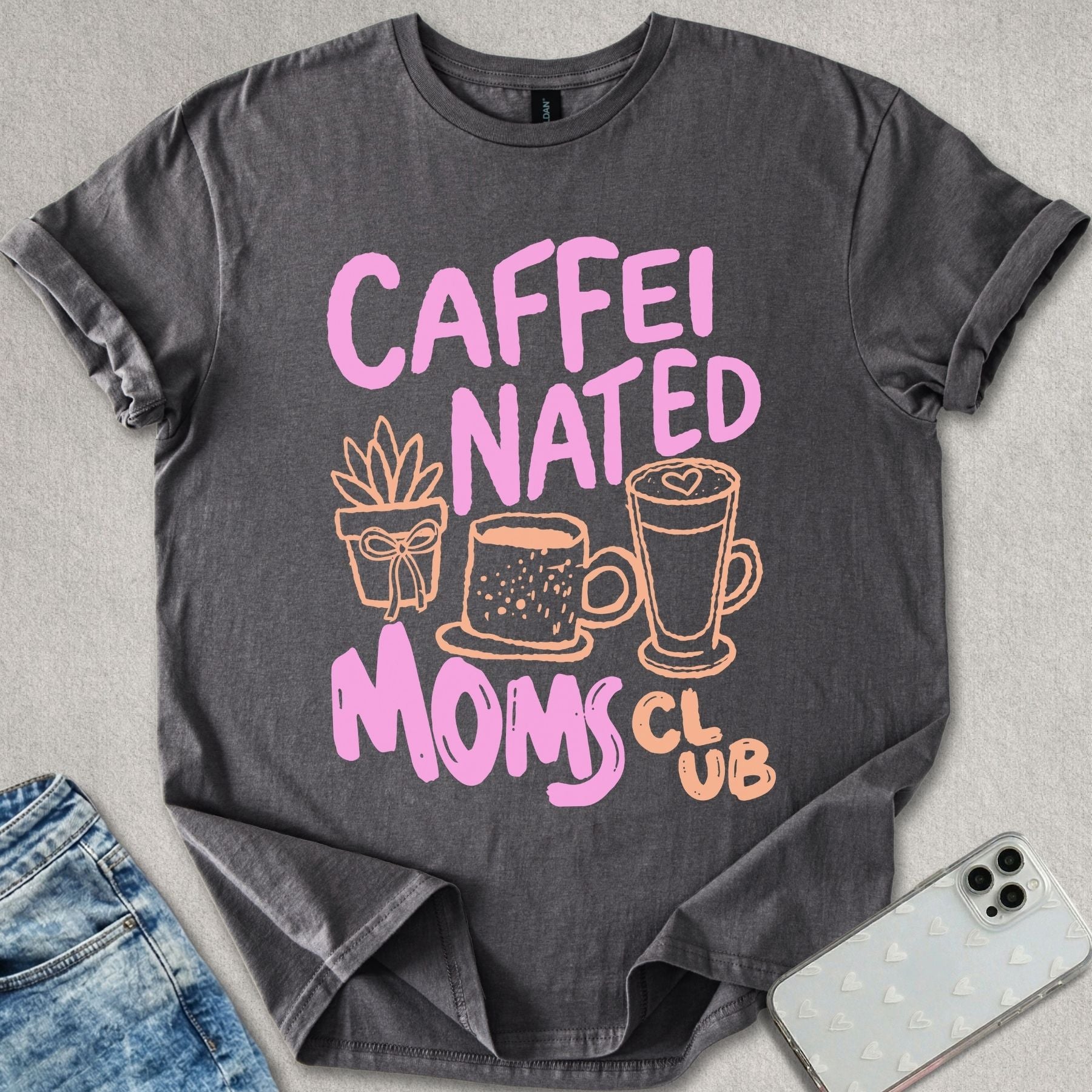Caffeinated Moms Club T-shirt