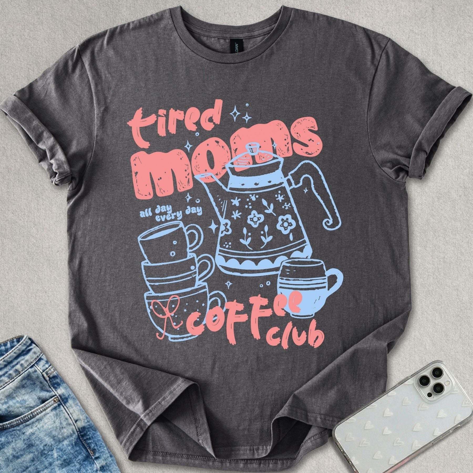 Tired Moms Coffee Club T-shirt